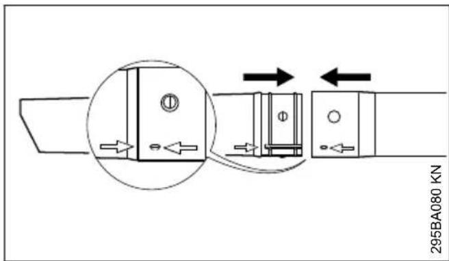 STIHL SHE 71 - Assemblage du tube d'aspiration - 1