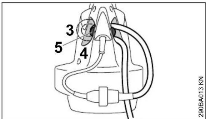 STIHL SHE 71 - Strain relief (cord retainer) - 2