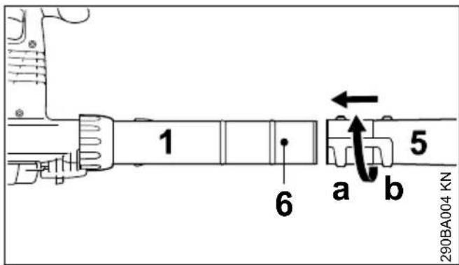 STIHL SHE 71 - Montage de la buse - 1