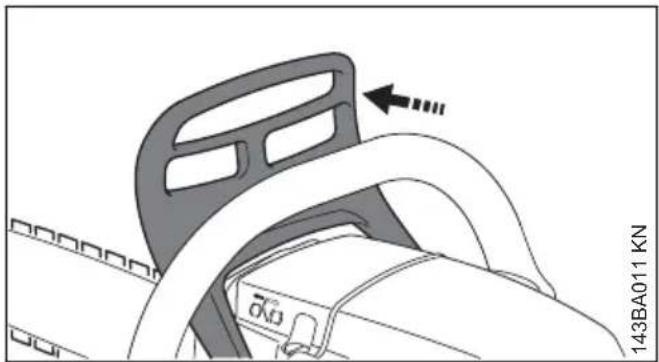 STIHL MS 231 C - Bloccaggio della catena - 1