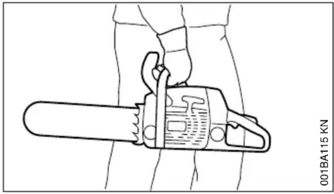 STIHL MS 231 C - Transport - 1