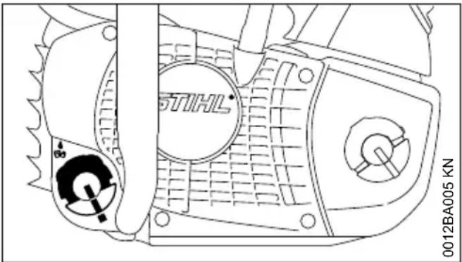 STIHL MS 201 TCM - Préparatifs - 1