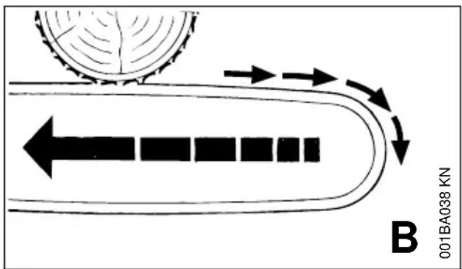 STIHL MS 201 TCM - Contrecoup (b) - 1