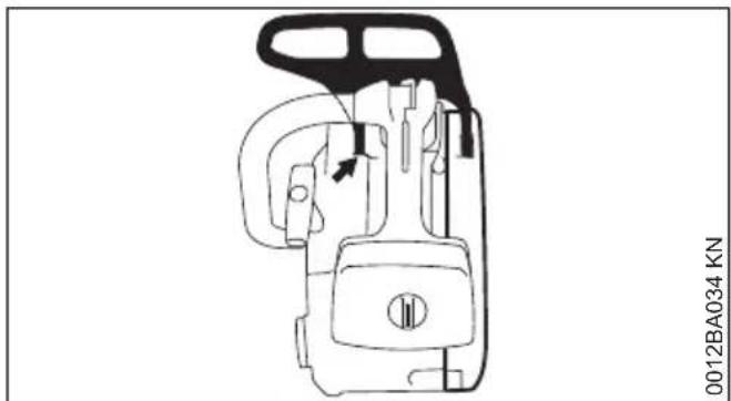 STIHL MS 201 TCM - Sägekette auflegen - 4