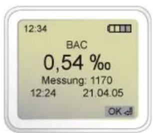 Envitec AlcoQuant 6020 - Akustisches + Optisches Signal - 2