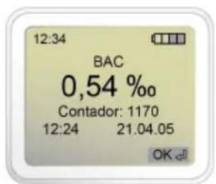 Envitec AlcoQuant 6020 - Señal acústica y óptica - 2