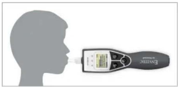Envitec AlcoQuant 6020 - Start active mode measurement - 3