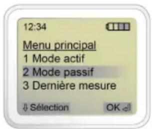Envitec AlcoQuant 6020 - Mesure en mode passif (option de menu 2) - 1