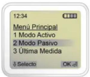 Envitec AlcoQuant 6020 - Medición en el Modo Pasivo (opción 2 del menú) - 1