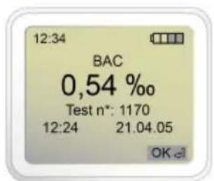 Envitec AlcoQuant 6020 - Segnale acustico + ottico - 2