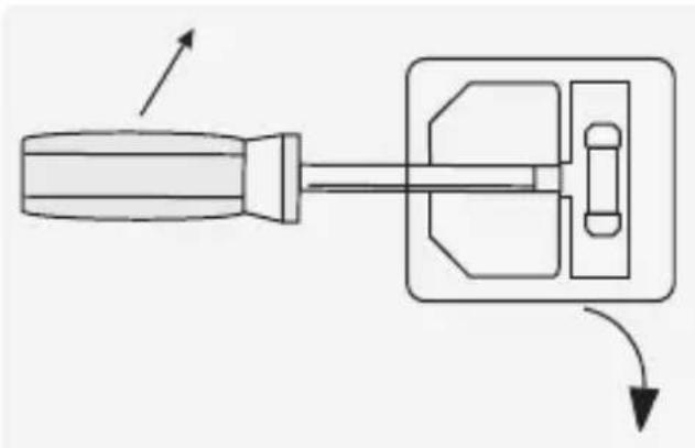 VOLTCRAFT DPPS6010 - a) Netzsicherung wechseln - 1