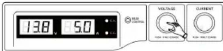 VOLTCRAFT DPPS6015 - a) Zeroing the unit manually - 4