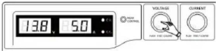 VOLTCRAFT DPPS6015 - a) Manuelle Nullstellung des Geräts - 4