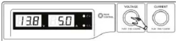 VOLTCRAFT DPPS6015 - a) Het toestel handmatig op nul zetten - 4