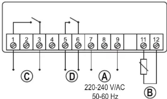 VOLTCRAFT ETC200 - Temperaturregler „ETC-100+“: - 2