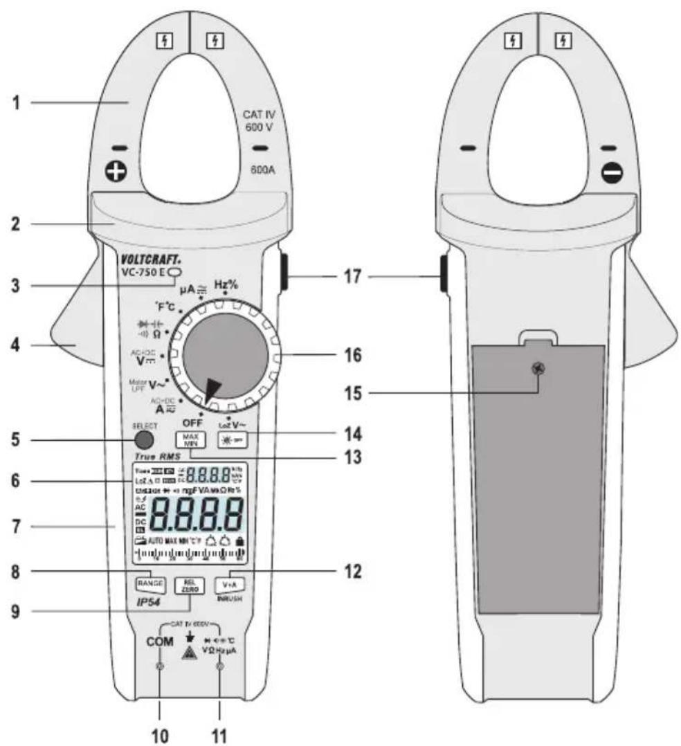 VOLTCRAFT VC750 E - Aperçu du produit - 1