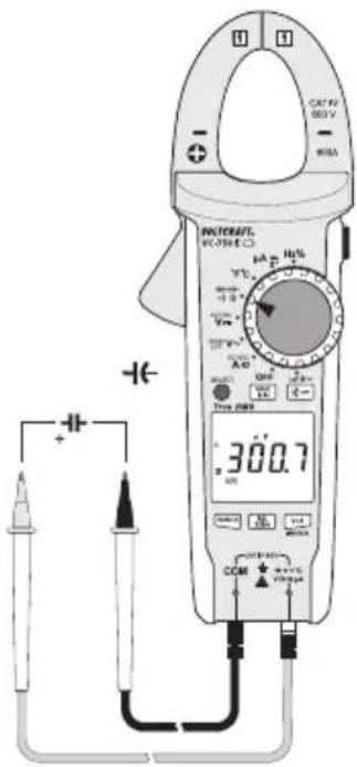 VOLTCRAFT VC750 E - Mesure de la capacité - 2