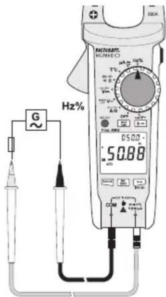 VOLTCRAFT VC750 E - Measuring – Frequency (electronic) - 1