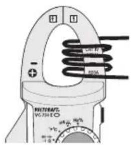 VOLTCRAFT VC750 E - d) Courant continu (A) - 1