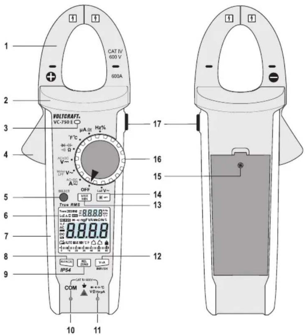 VOLTCRAFT VC750 E - Productoverzicht - 1