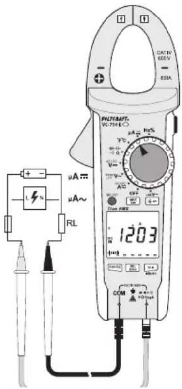 VOLTCRAFT VC750 E - b) Measuring procedure - 1
