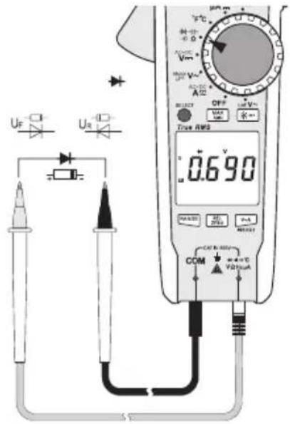 VOLTCRAFT VC750 E - Test de diode - 2
