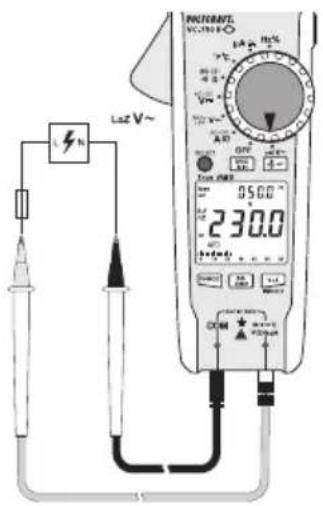 VOLTCRAFT VC750 E - f) LoZ wisselspanning - 2