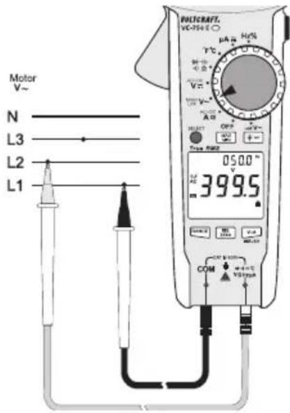 VOLTCRAFT VC750 E - c) Testvorgang - 1