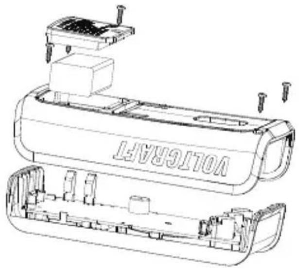 VOLTCRAFT VC151 - Replacing the Fuse - 2