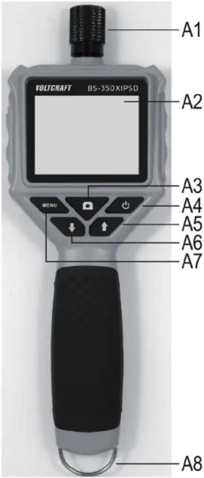 VOLTCRAFT BS350XIPSD - OPERATING ELEMENTS - 1