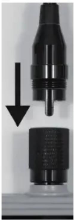 VOLTCRAFT BS350XIPSD - c) Connection of the endoscope camera - 1