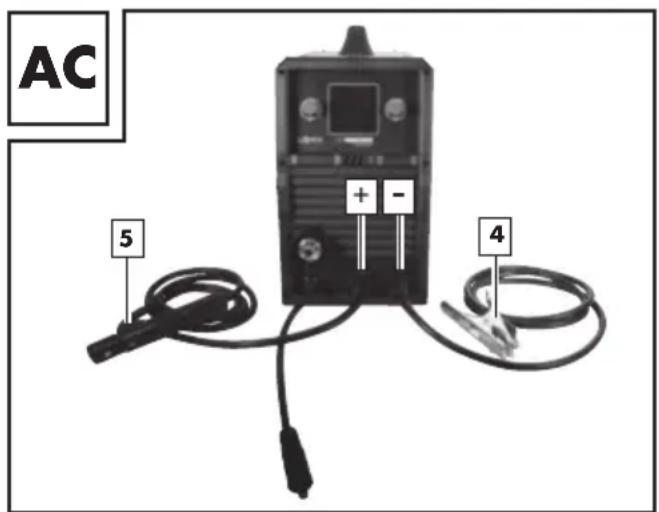 PARKSIDE PMPS 200 A1 - - MMA welding - 1
