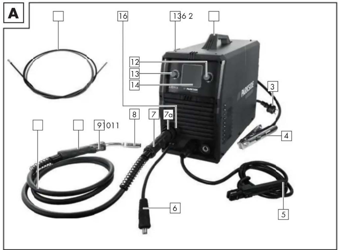 PARKSIDE PMPS 200 A1 - CZ - 1