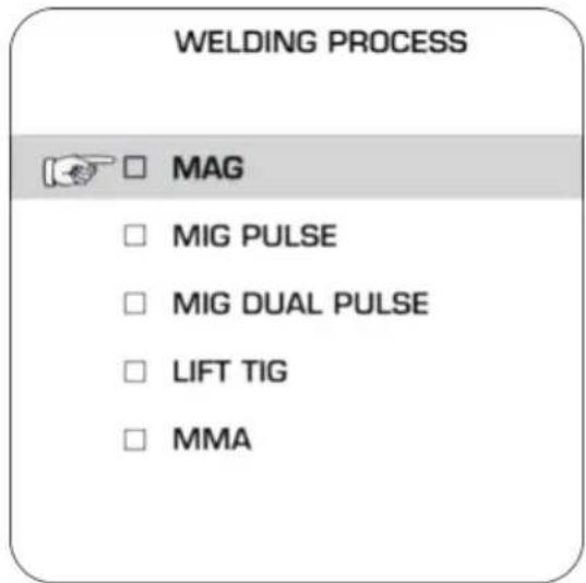PARKSIDE PMPS 200 A1 - - Selecting the welding method - 2