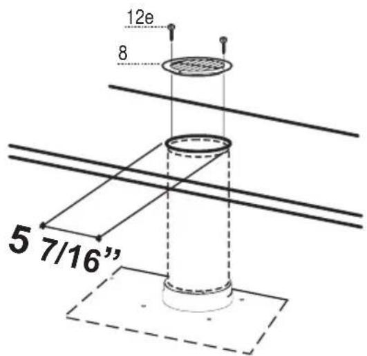 BERTAZZONI KIN36XV - Option de recirculation sans conduit - 1