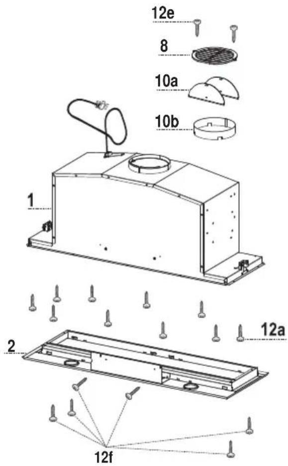 BERTAZZONI KIN30XV - Components - 1