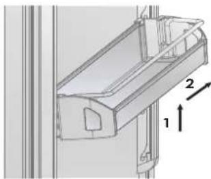 BERTAZZONI REF24FCIPRL - Étagères de la porte - 1