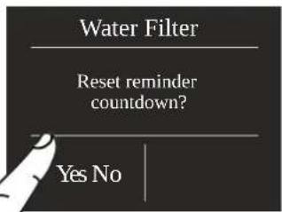 BERTAZZONI REF24FCIPRL - 6) Manual Clean, Water Filter - 4