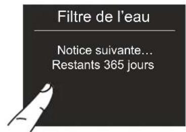 BERTAZZONI REF24FCIPRL - 5A) Désactivation filtre de l'eau - 9