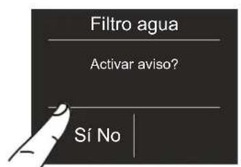 BERTAZZONI REF24FCIPRL - 5a) Desactivación del fi tro del agua - 7