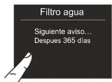 BERTAZZONI REF24FCIPRL - 5a) Desactivación del fi tro del agua - 8