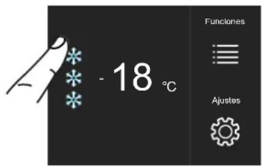 BERTAZZONI REF24FCIPRL - Para modifieras temperatures del compartmento - 1