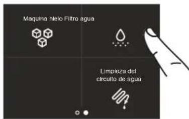 BERTAZZONI REF24FCIPRL - 5a) Desactivación del fi tro del agua - 4