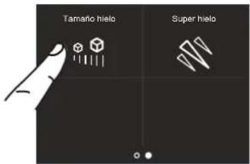 BERTAZZONI REF24FCIPRL - 4a) Establisher el时间为 del cubito de hielo - Super hielo - 3