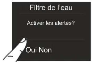BERTAZZONI REF24FCIPRL - 5A) Désactivation filtre de l'eau - 7