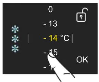 BERTAZZONI REF24FCIPRL - Para modifieras temperatures del compartmento - 2