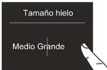 BERTAZZONI REF30FCIPIXL - 4a) Establisher el时间为 del cubito de hielo - Super hielo - 4