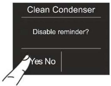 BERTAZZONI REF30FCIPIXL - 8) Maintenance (through alarm sign). - 5