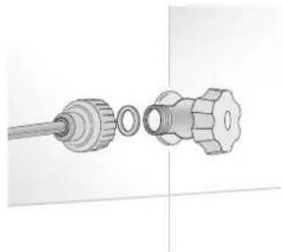 BERTAZZONI REF30FCIPIXL - Raccordement au réseau hydrique - 1