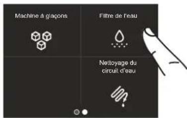 BERTAZZONI REF30FCIPIXL - 5A) Désactivation filtre de l'eau - 4